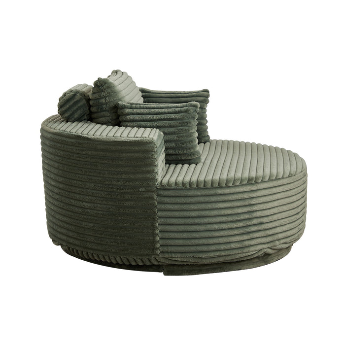 Swivel Chair With 360° Rotation For Living Room
