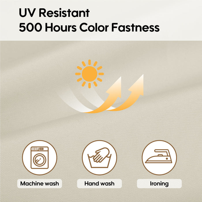 Cushion Covers For 7 Piece Wicker Sectional Sofa, 14 Pack Seat And Back Slipcovers With Zipper