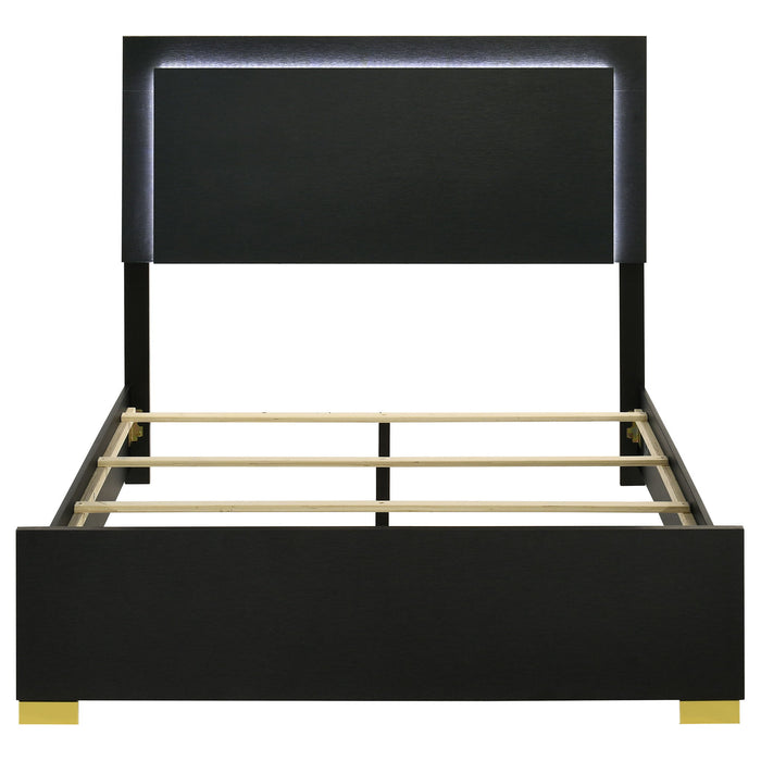 Jeremiah - LED Panel Bed With Touch Controlled Lighting