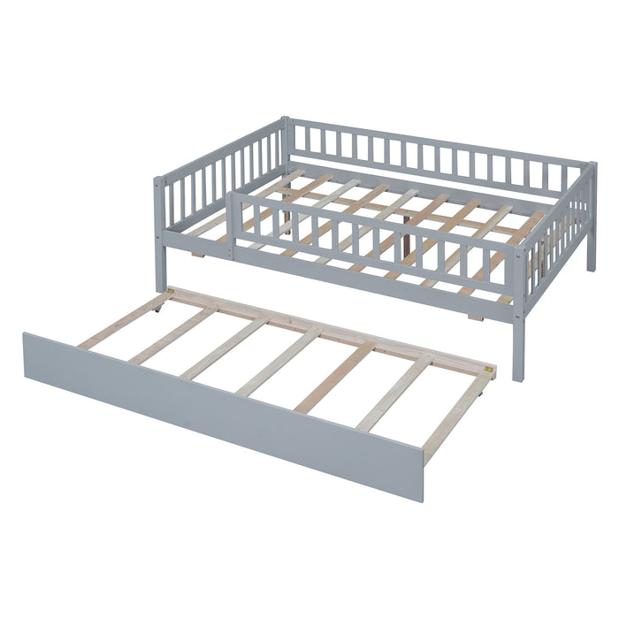Multifunctional Wooden Daybed Bed