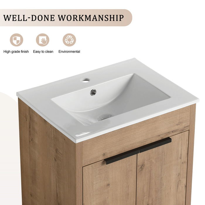 Freestanding Bathroom Vanity With Sink
