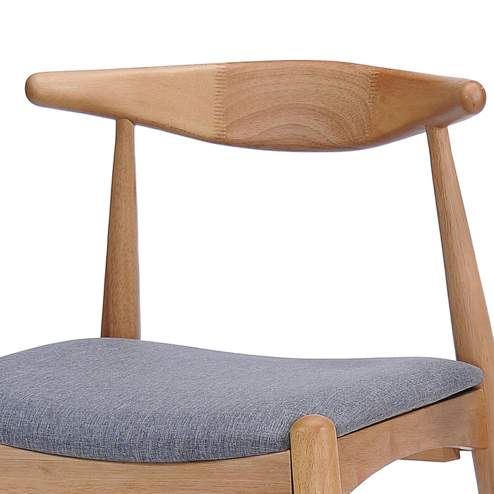 Elegant Dining Chairs With Ergonomic Backrest & Comfort Cushions (Set of 2)