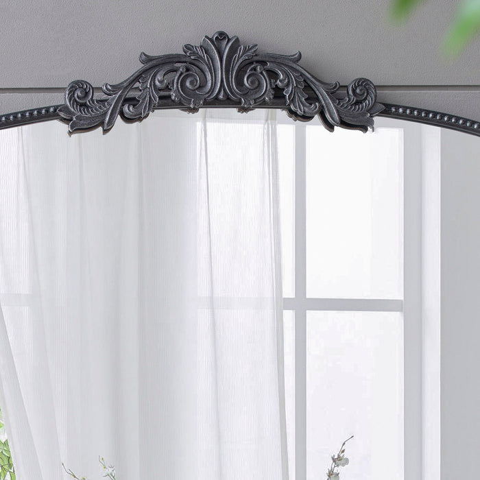 Arch Mirror, Baroque Inspired Wall Decor For Bathroom, Bedroom, Living Room