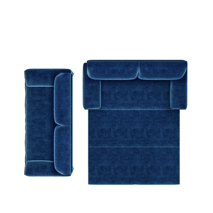 Queen Pull Out Sofa Bed, 3 In 1 Convertible Sleeper Sofa With Side Storage