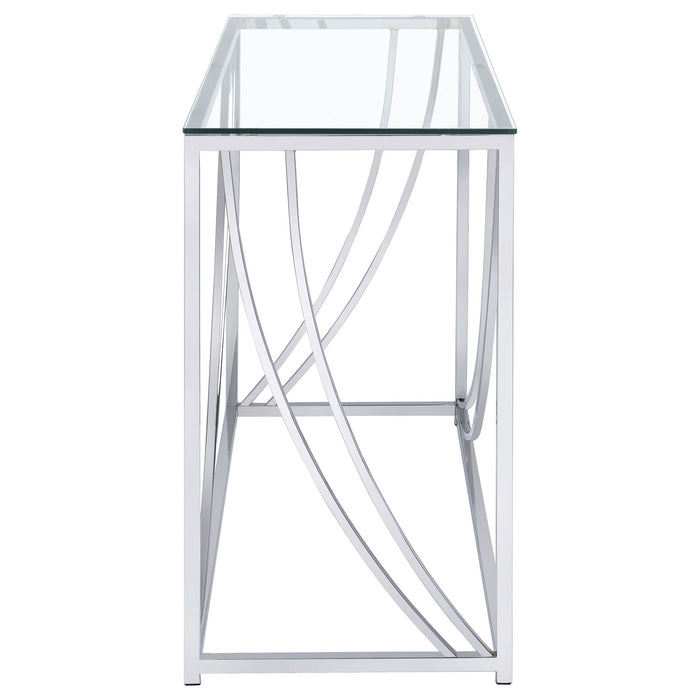Kempton - Console Table - Chrome