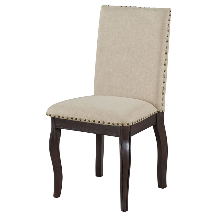 Upholstered Dining Chairs With Nailhead (Set of 2)