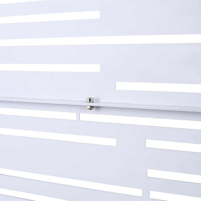 Outdoor & Indoor Freestanding Metal Privacy Screen