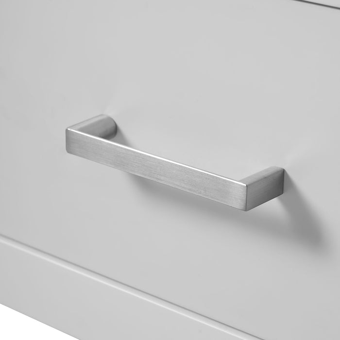 Bathroom Vanity With Integrated Undermount Ceramic Sink, 2 Doors And 1 Drawer, Soft Close Hinges