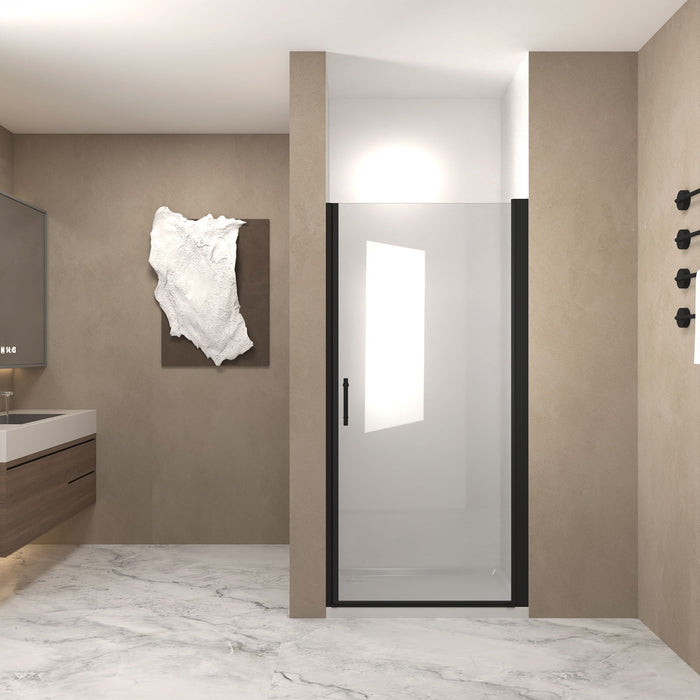 Shower Door With Glass And Explosion Proof Safety Film