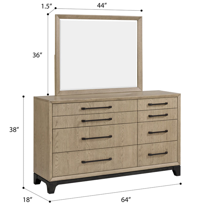 Sutton Place - Mirror - Caramel