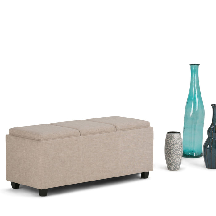 Avalon - Upholstered Storage Ottoman