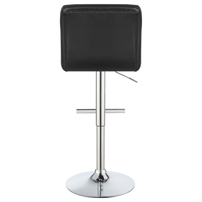 Adjustable Bar Stool (Set of 2) - Black