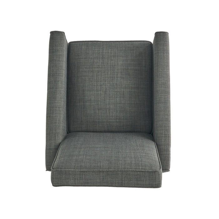 Upholstered Push Back Recliner Chair For Living Room