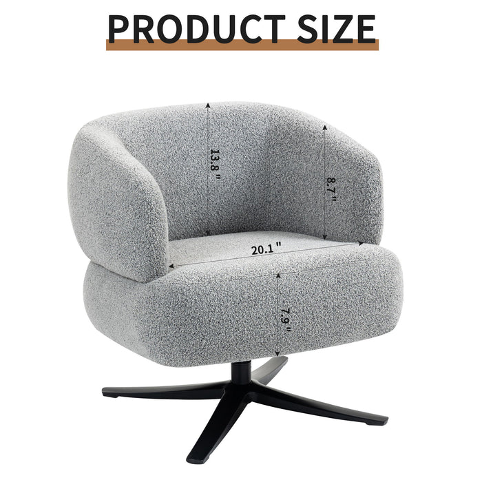 Cuddle Style Leisure Swivel Sofa Chair