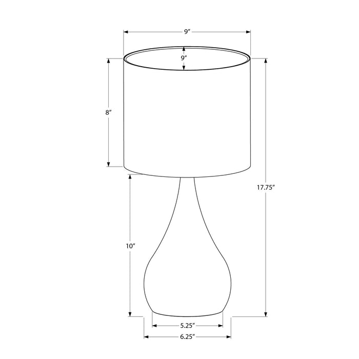 Lighting, Table Lamp, Contemporary (Set of 2) - Black