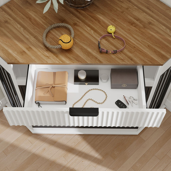 Corner Dog Crate
