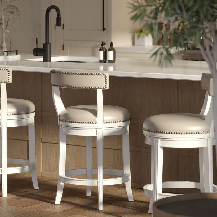 Stool & Upholstered Seat And Back