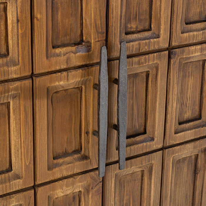 Willmark - 6 Door Iron Leg Sideboard