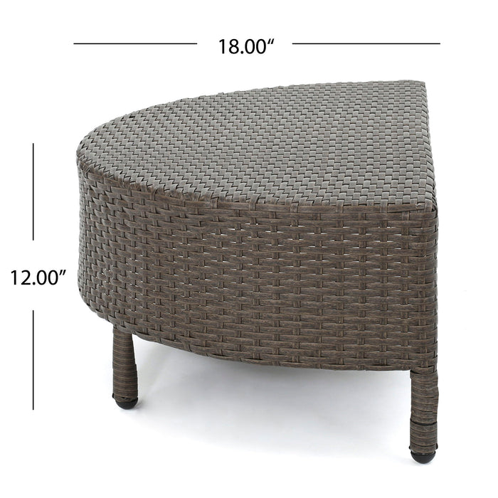 Pt Limon - Outdoor Coffee Table Half Round Design