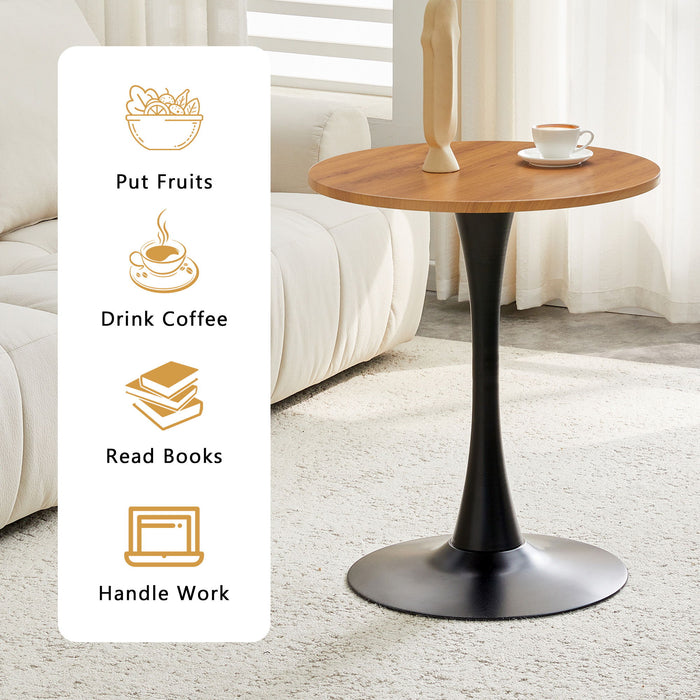Round Dining Table With Thickened Top For Kitchen