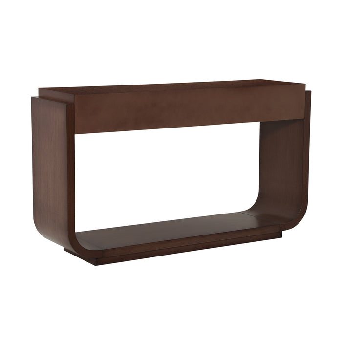 Console Table With 3 Drawers, Display Shelf