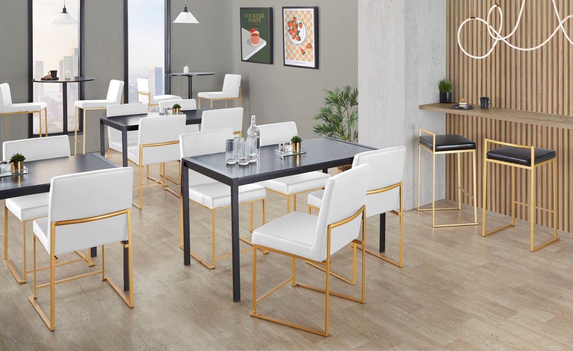 Fuji - Contemporary Design High Back Barstool