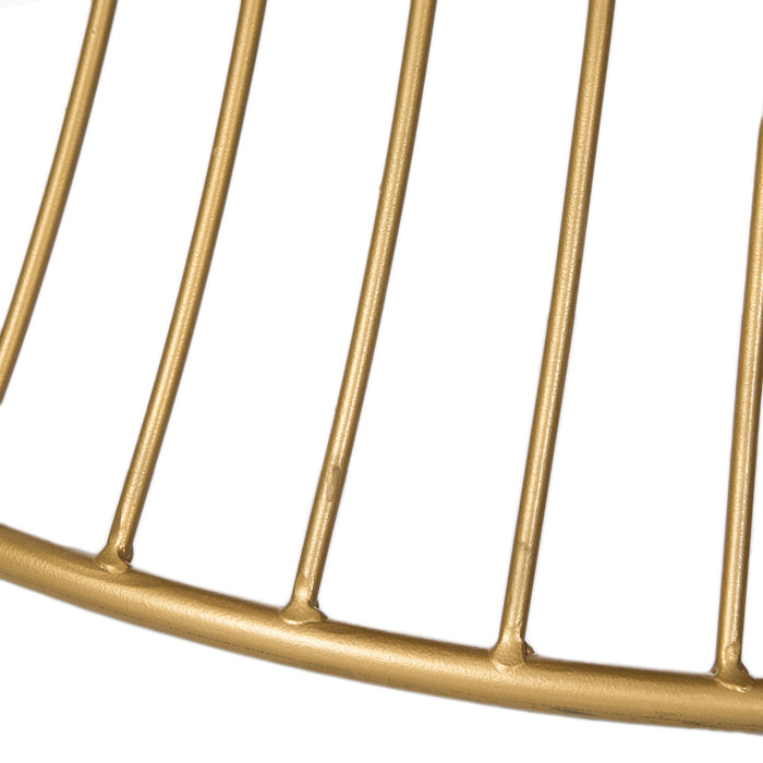 Ameliarae - Handcrafted Boho Mango Wood And Iron Coffee Table - Natural