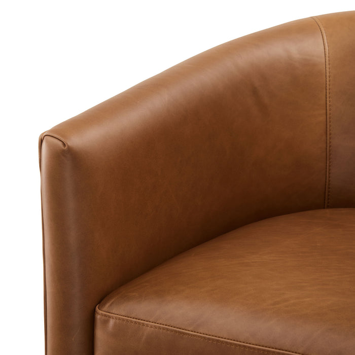 Jasmine - Swivel Accent Chair - Brown