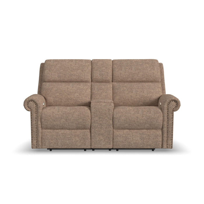 Bernard - Loveseat With Nailhead Trim