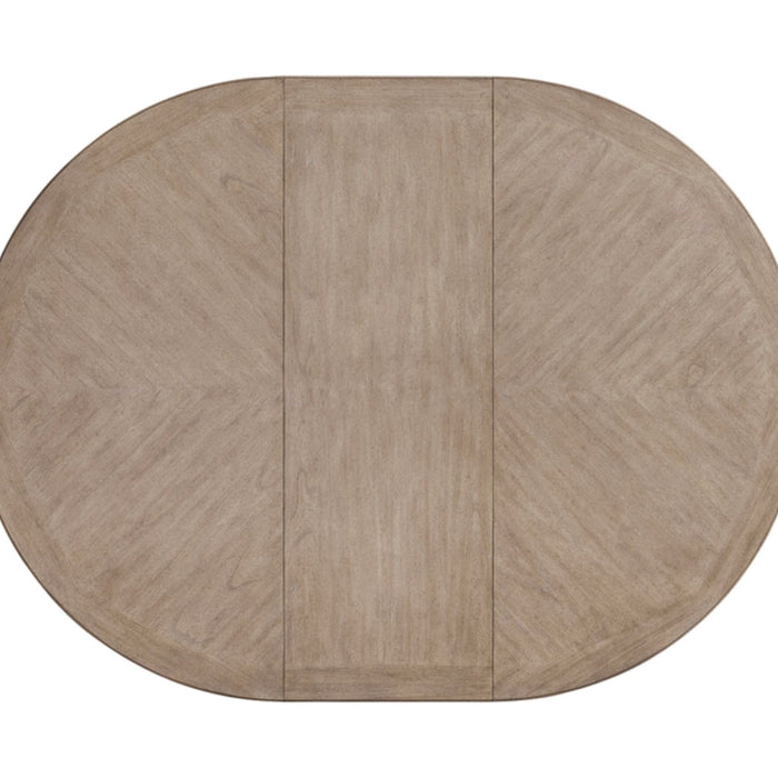 Round Dining Extendable Dining Table - Sand