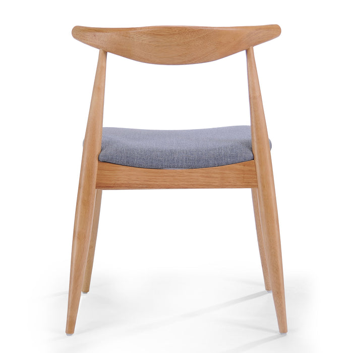 Elegant Dining Chairs With Ergonomic Backrest & Comfort Cushions (Set of 2)