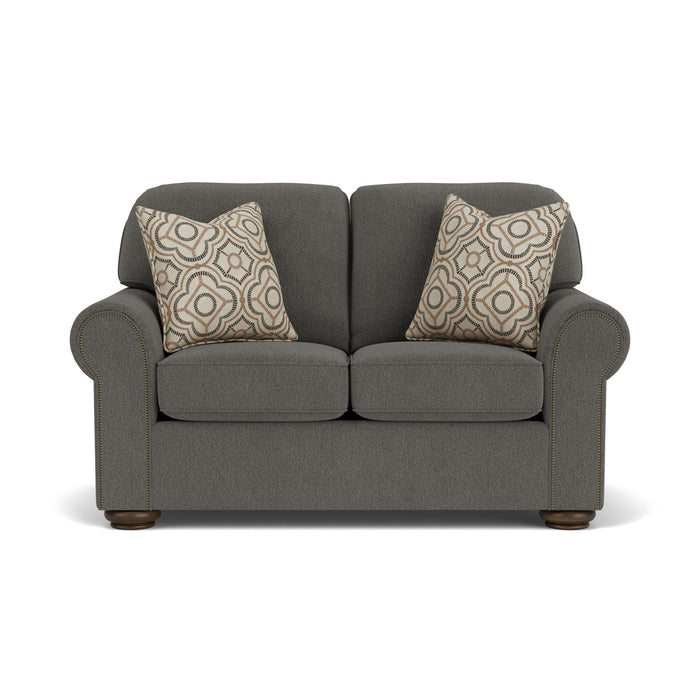 Preston - Fabric Loveseat With Nailhead Trim