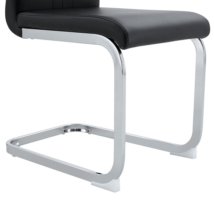 Bow Shaped Chairs, Ergonomic Design, Non Slip Base