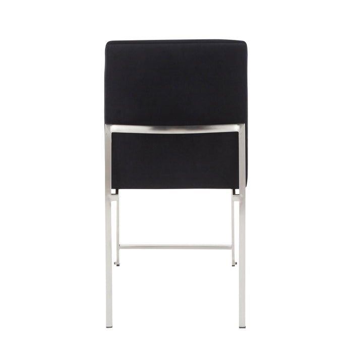 Fuji - Contemporary Modern Elegance High Back Dining Chair (Set of 2)