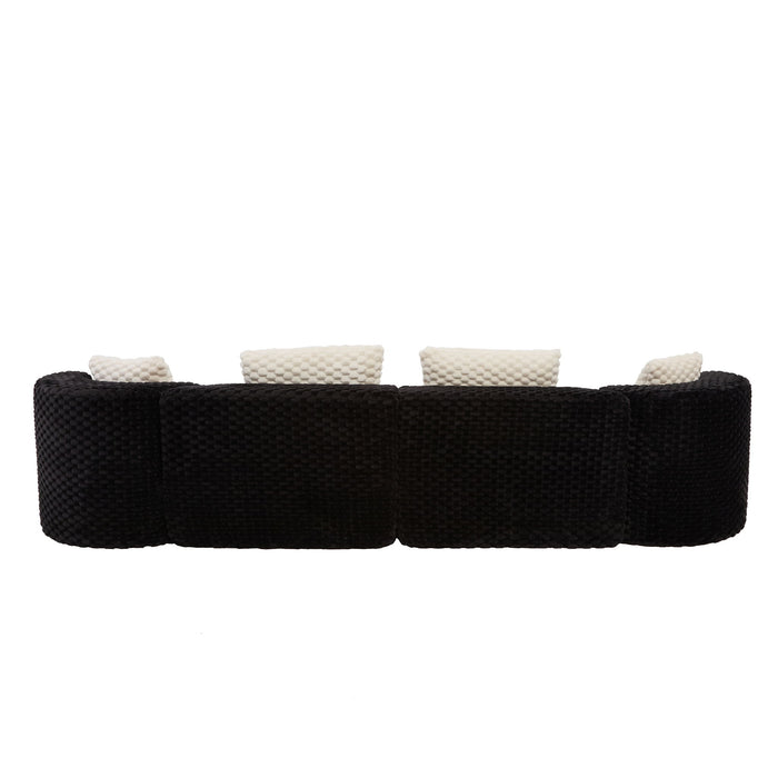 Modular Sectional Sofa With Free Combination Design