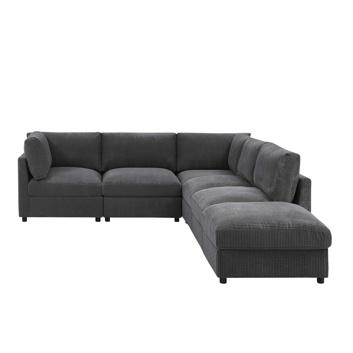 Modern Reversible Modular Sectional