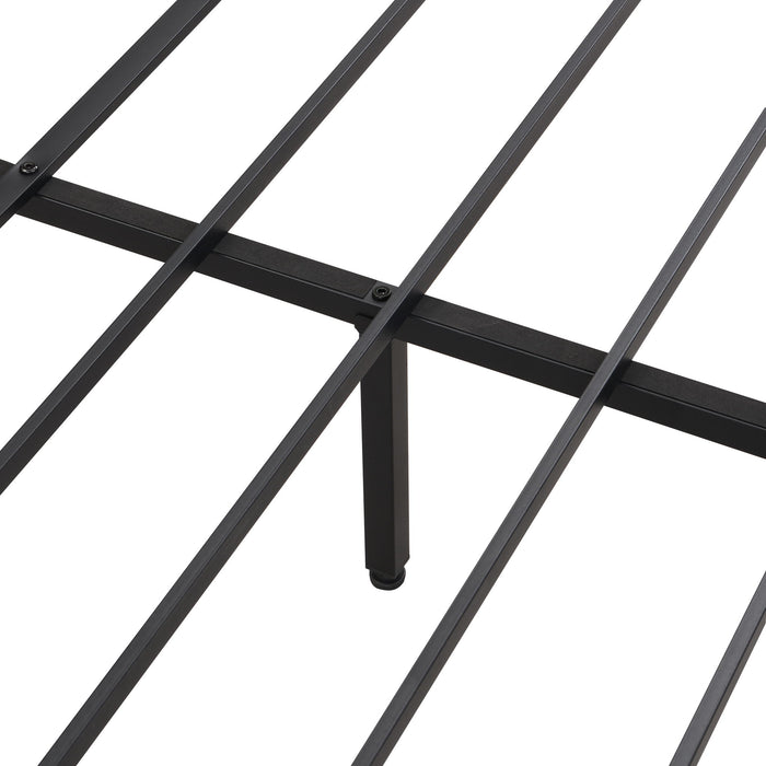 Modern Platform Bed, USB Charging Station, 2 Drawers, LED Lights