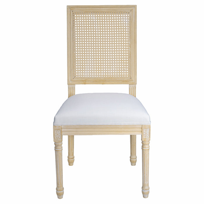 Dining Chairs With Square Back (Set of 2)