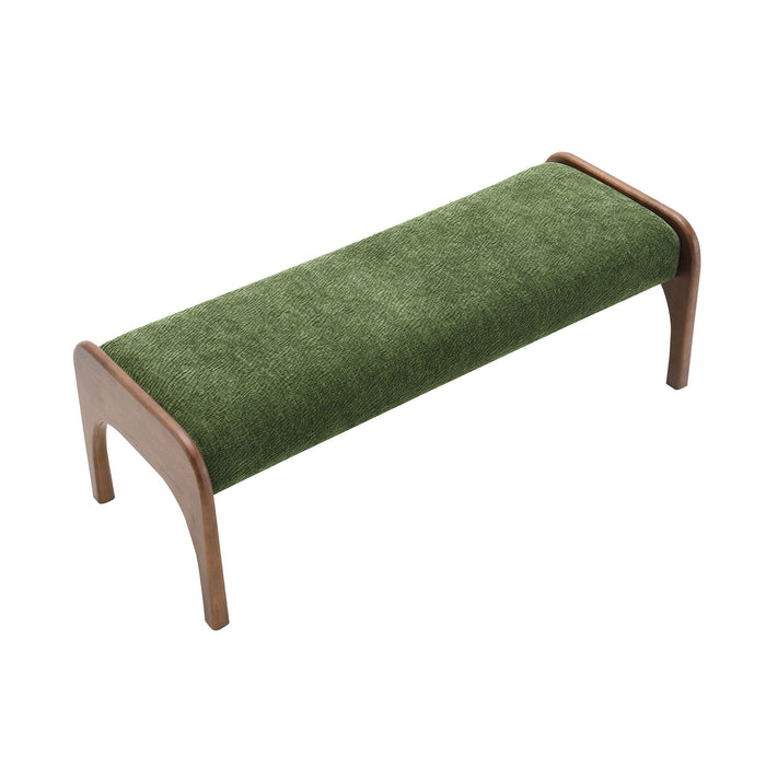 Modern Upholstered Long Bench For Kitchen