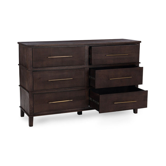 Westlake - 6 Drawers Dresser - Kona Brown