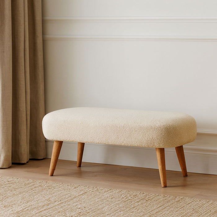Hallway Bench - Cream
