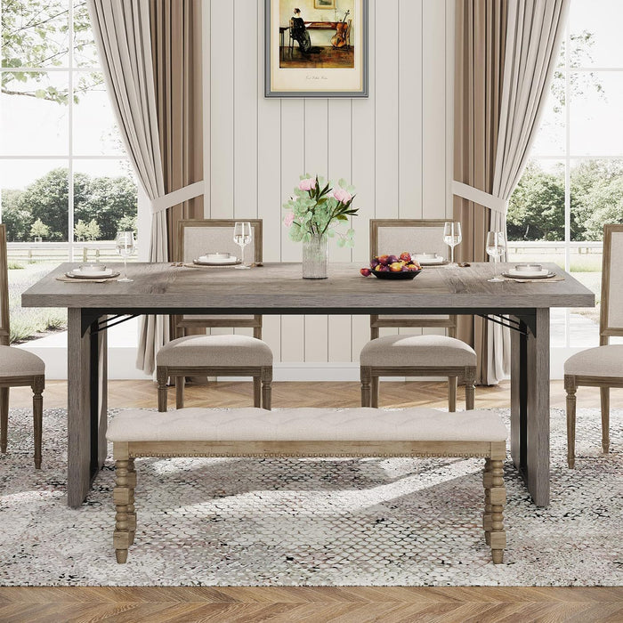 Large Rectangular Kitchen Table