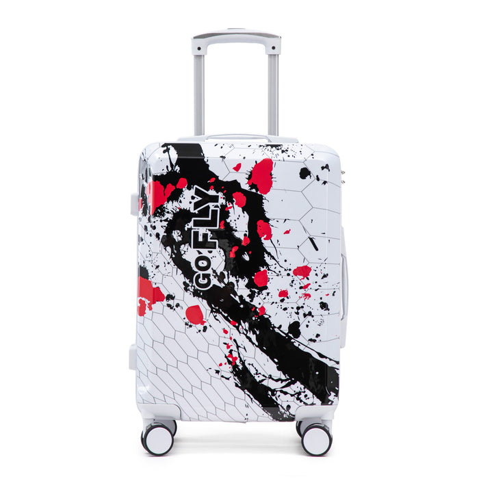 3 Piece With Combination Lock And Silent Wheels