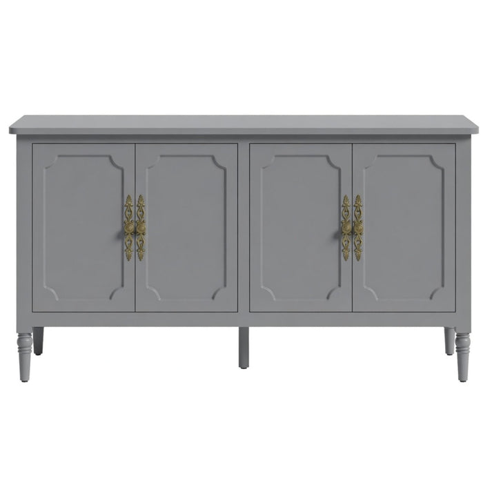 Vintage Buffet Cabinet With Adjustable Shelves