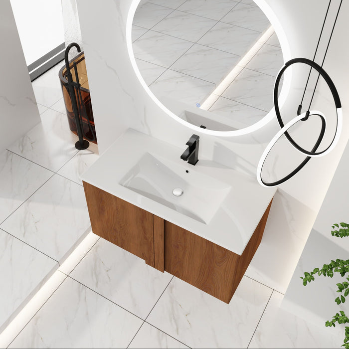 Floating Bathroom Vanity With Sink Combo