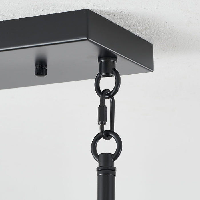 Chandelier Pendant Light For Dining Room Kitchen, 5 Light Fixture With Adjustable Height