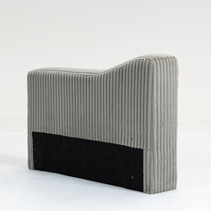 Modular Sofa Single Armrest For Modular Sectional Sofa