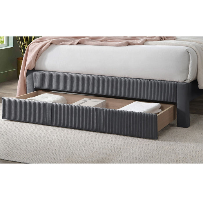 Contemporary Bed & Storage Drawer