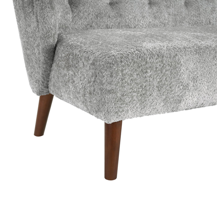 3 Seater Tufted Upholstered Couch Comfy Living Room Sofa