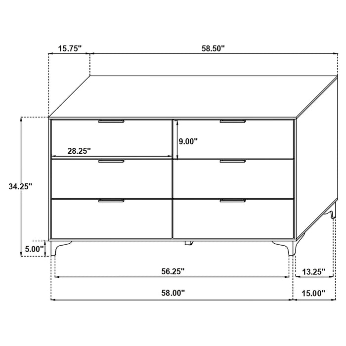 Lexie - Tufted Panel Bedroom Set